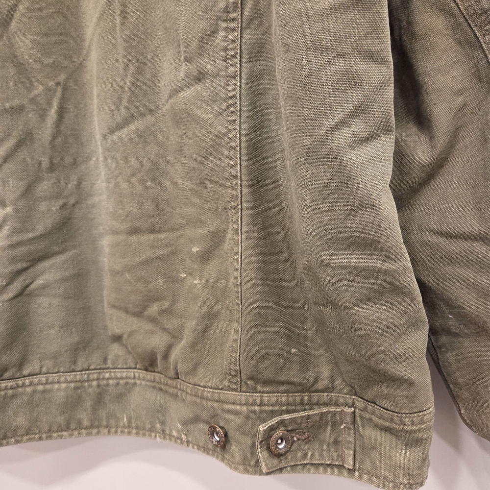 Woolrich Vintage 90s Sherpa Lined Barn Chore Jacket XL - Picture 12 of 12